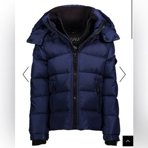 Boys/Girls SAM coat size 12 Matte Navy Blue